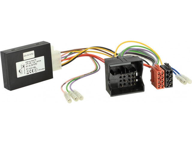 Stuurwielinterface. Alfa Romeo/Iveco/Fiat Quadlock OEM Navigatie