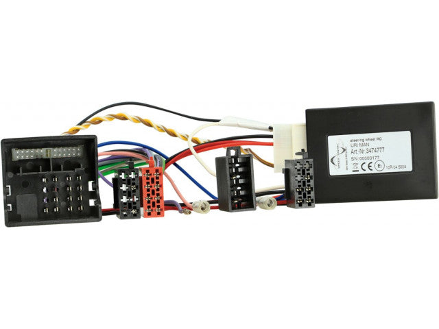 Stuurwielinterface. MAN TGA/TGL/TGM/TGS/TGX 40Pin* Quadlock
