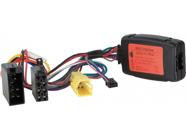 Stuurwielinterface. Renault Clio/Kangoo/Trafic Mini ISO > Pioneer