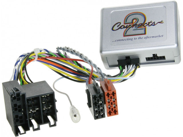 Stuurwielinterface. Hyundai ix35 2010- > /i40 2011- > Mini ISO