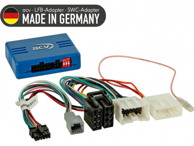 Stuurwielinterface. Dacia/Fiat/Mercedes/Nissan/Opel/Renault 12Pin/24Pin/6Pin(42srn009/42smc007/42sdc002/42svx006)