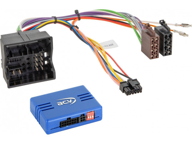 Stuurwielinterface. Audi/MAN/Seat/Skoda/VW diverse voertuigen 52Pin Quadlock (42svw015/42ssk004)