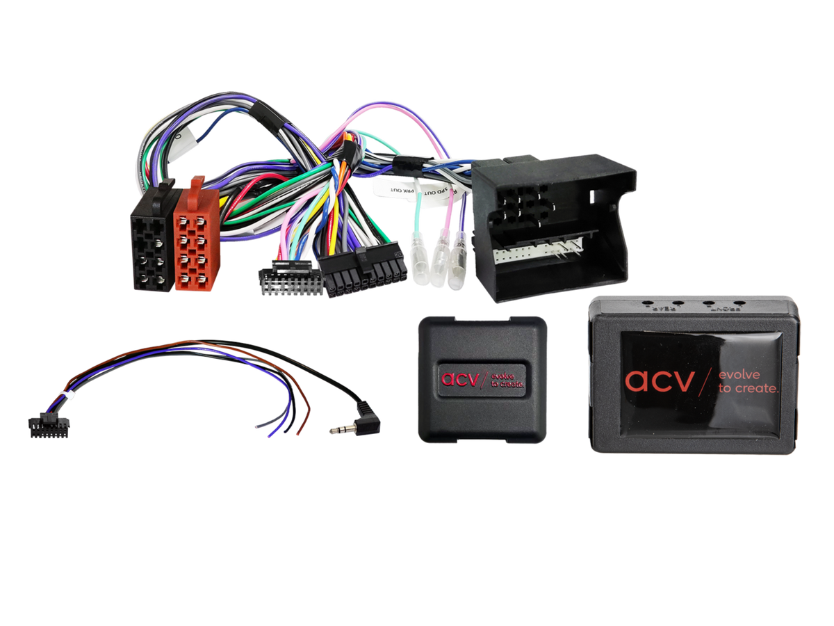 Stuurwielinterface. Audi A3/A4/A6/R8/TT Quadlock Multilead Amp > Pro