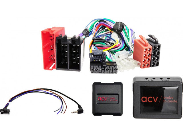 Stuurwielinterface. Audi A2/A3/A4/A6/TT ISO/Mini ISO Multilead Amp > Pro (42sad008)