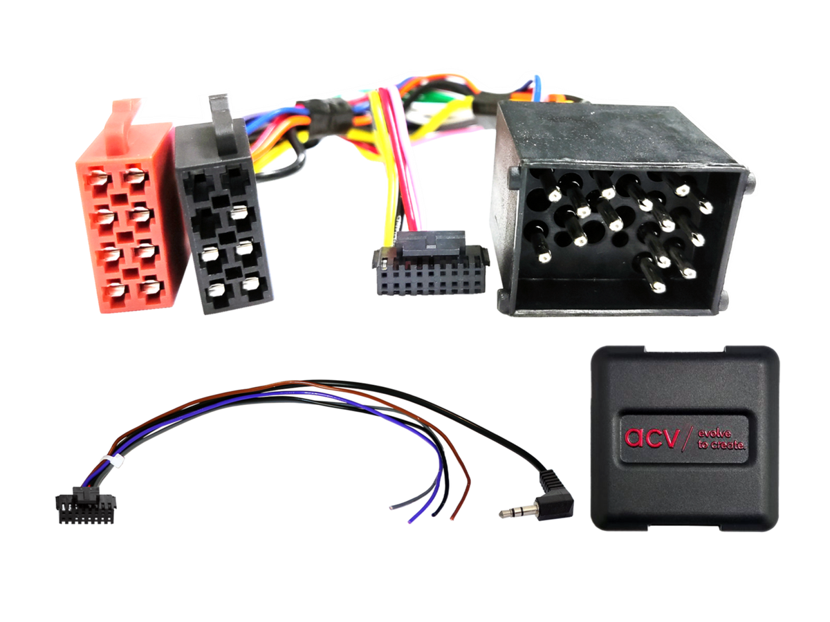 Stuurwielinterface. BMW 3-Serie/5-Serie/X5/7-Serie - Mini 17Pin Multilead IBus (42sbm003)