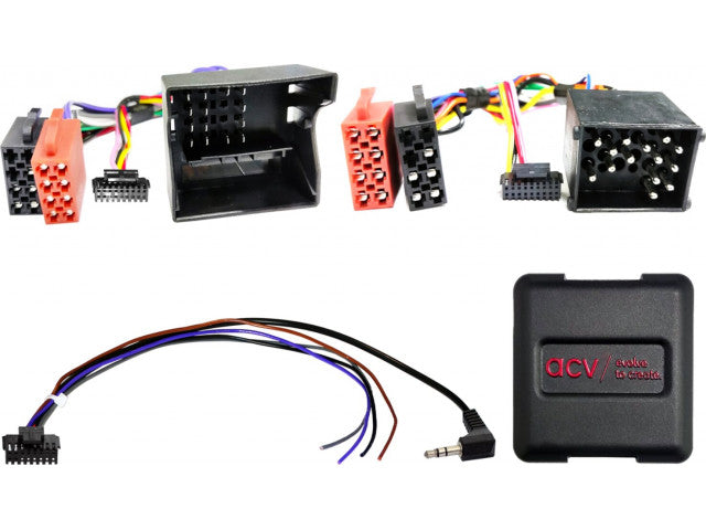 Stuurwielinterface. BMW/Mini Fahrzeuge 17Pin/Quadlock Ibus Multilead (42sbm00c)