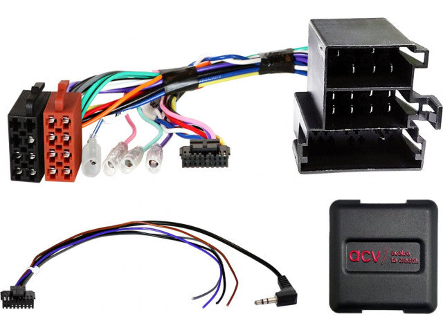 Stuurwielinterface. Citroen/Fiat/Opel/Peugeot ISO/Mini ISO Multilead (42sfa004)