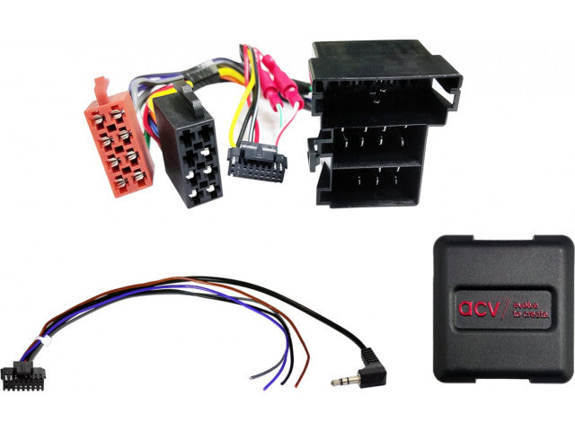 Stuurwielinterface. Citroen/Fiat/Opel/Peugeot ISO/Mini ISO Multilead (42sfa016)
