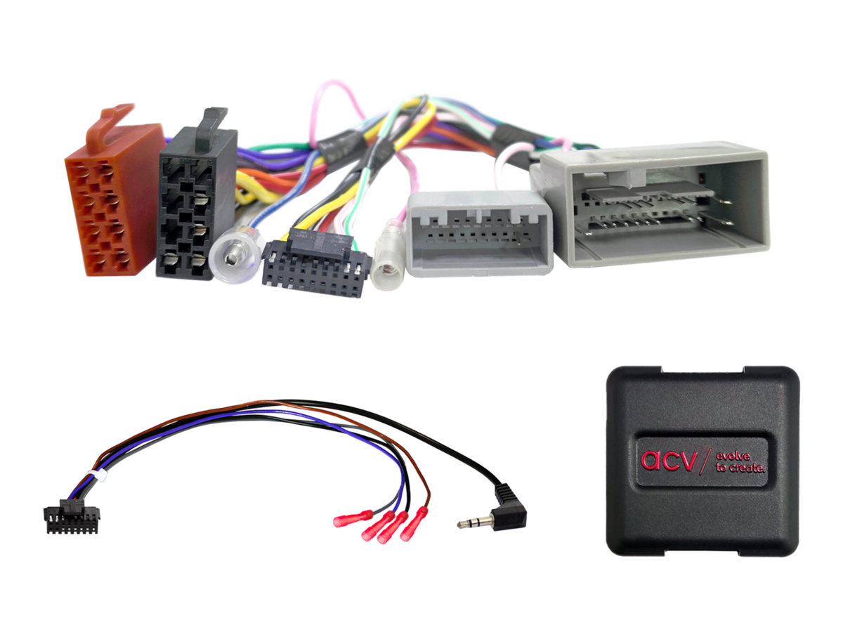 Stuurwielinterface. Honda Fit/HRV/Jazz 24/20 pin ncl. mulitlead (42sho008)