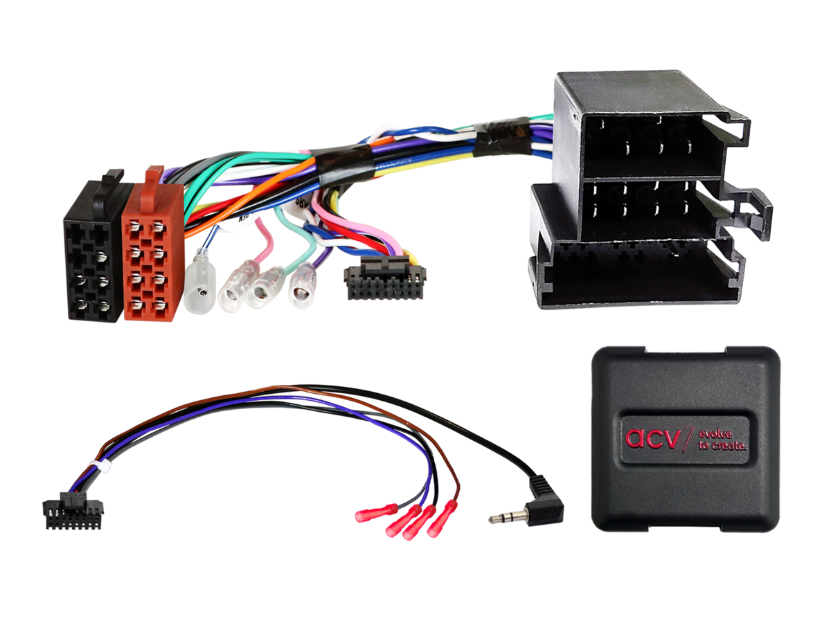 Stuurwielinterface. Iveco Daily (VI) 2014-2019 Mini ISO incl. multilead
