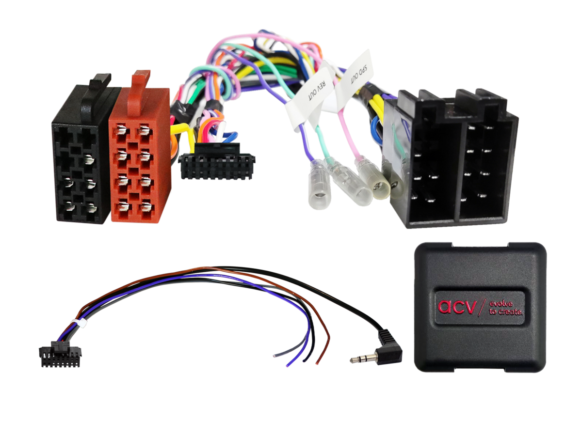 Stuurwielinterface. Mercedes Benz/Smart/VW ISO Multilead (42smc002)