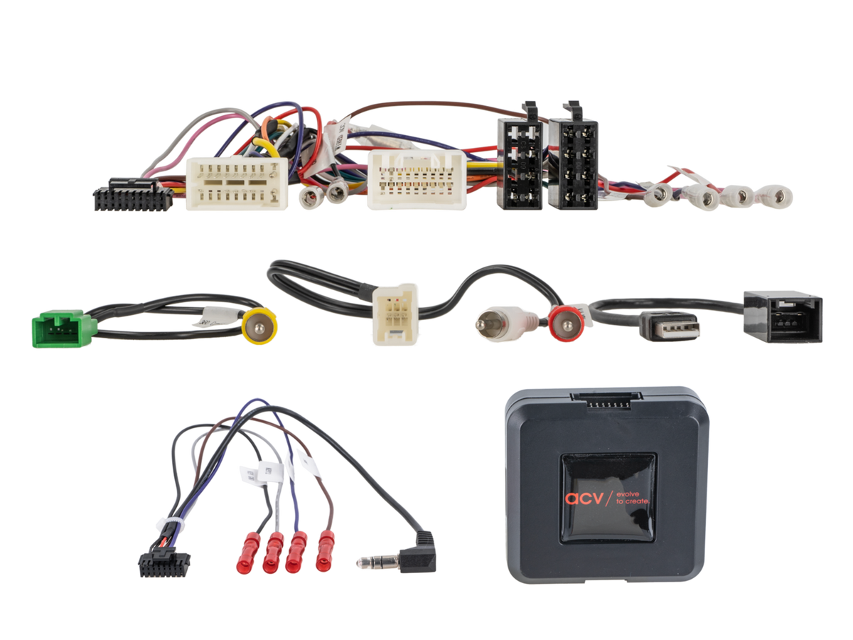 Stuurwielinterface. Mitsubishi Pajero Sport (QE) Multilead Camera/Amp (42xmt010)