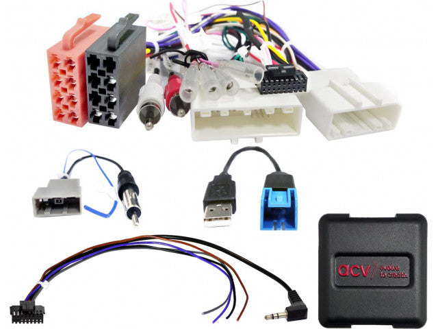 Stuurwielinterface. Nissan Pulsar/Qashqai/X-Trail 20Pin/32Pin Multilead (42sns009)