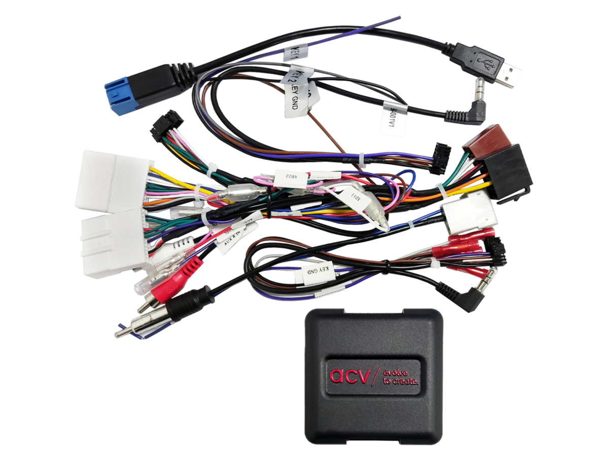 Stuurwielinterface. Nissan 20Pin/24Pin Multilead USB/AUX