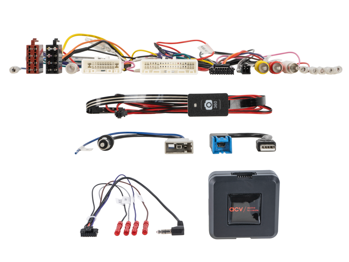 Stuurwielinterface. Nissan Voertuigen 20Pin/40Pin Multilead 360 Camera (42sns024)