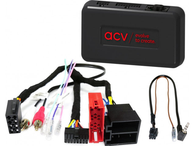 Stuurwielinterface. Porsche Cayenne 2002-2006 ISO Multilead Amp MOST (42spo003)