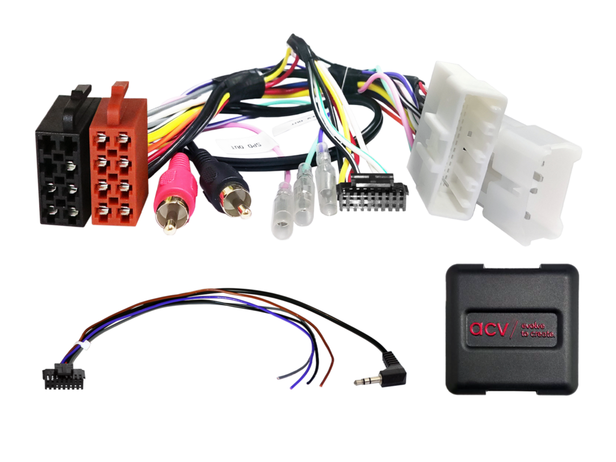 Stuurwielinterface. Citroen/Peugeot/Toyota 10Pin/28Pin Multilead USB (42sty006)