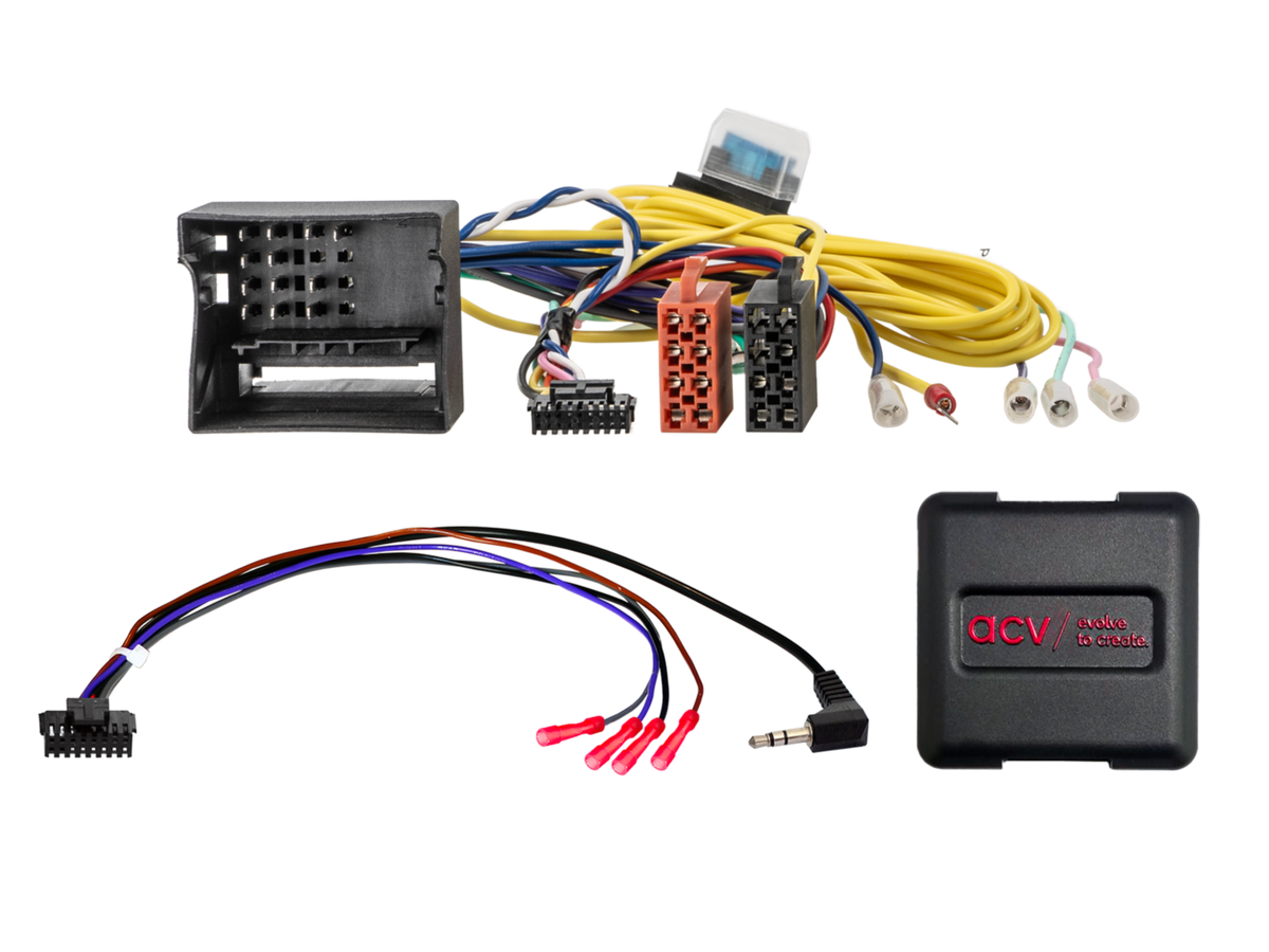 Stuurwielinterface. VW Crafter 2014-2016 40-Pins Quadlock/continu stroom