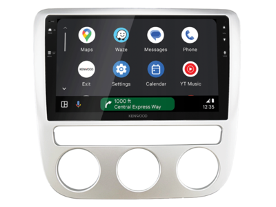 ACV 9 inch radio-inbouwkit voor VW Scirocco enkele klimaatregeling II i-adapter - afbeelding 5 - 691320-96-8