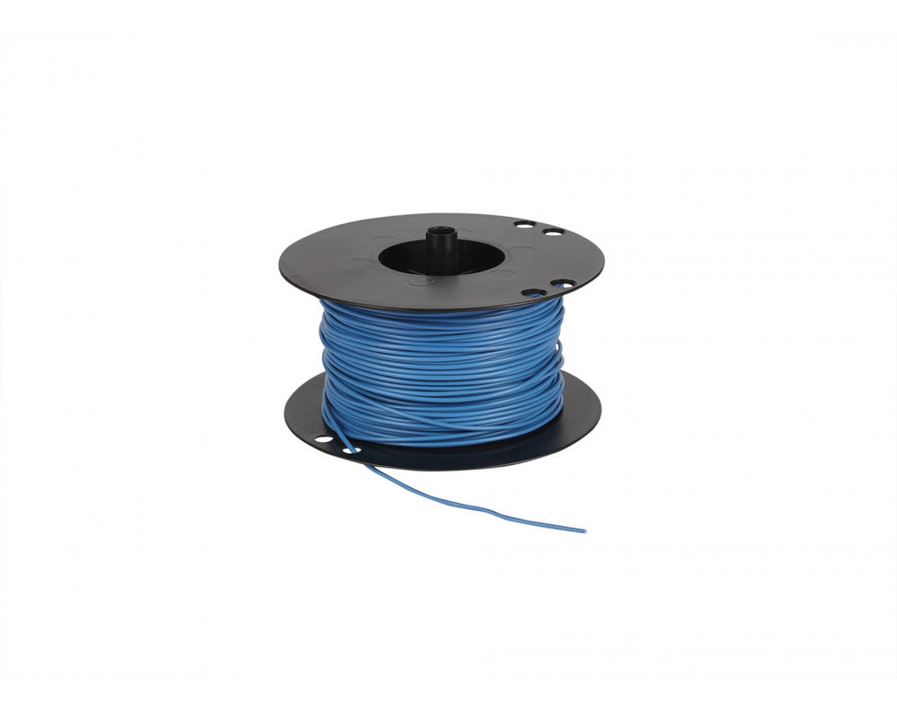 Voedingskabel haspel 0.75 mm² blauw 100 Meter