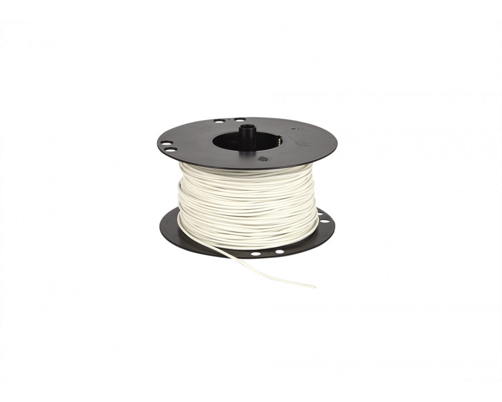 Voedingskabel haspel 0.75 mm² wit 100 Meter
