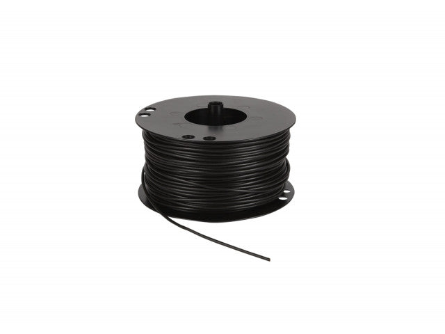 Voedingskabel haspel 1.50 mm² zwart 100 Meter