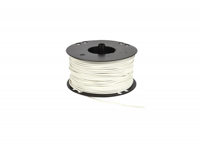 Voedingskabel haspel 1.50 mm² wit 100 Meter
