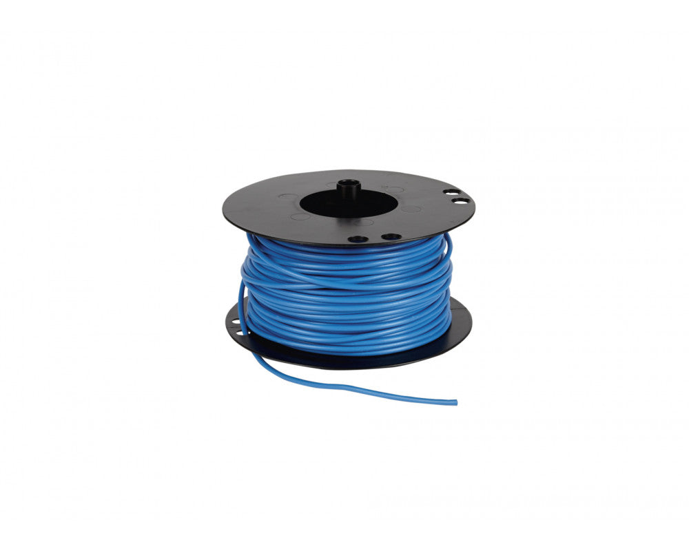 Voedingskabel haspel 2.50 mm² blauw 50 Meter