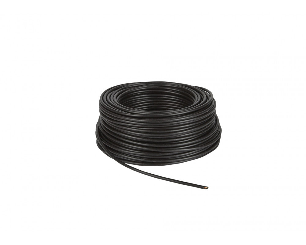 Voedingskabel in doos 4 mm² zwart 50 Meter