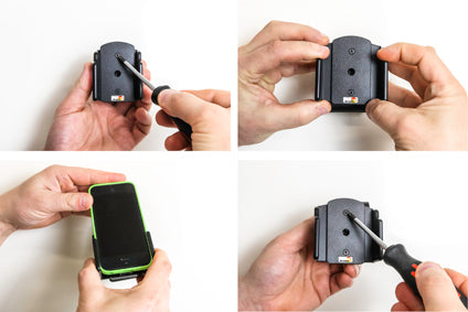 Brodit Verstelbare Houder 511230 — Passive holder with tilt swivel