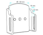 Brodit Verstelbare Houder 511232 — Passive holder with tilt swivel
