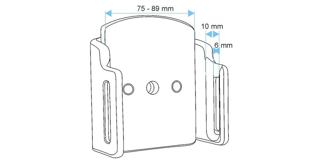 Brodit Toestelhouder 511479 voor Samsung Galaxy S25+