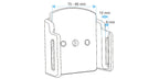 Brodit Toestelhouder 511479 voor Samsung Galaxy S25+