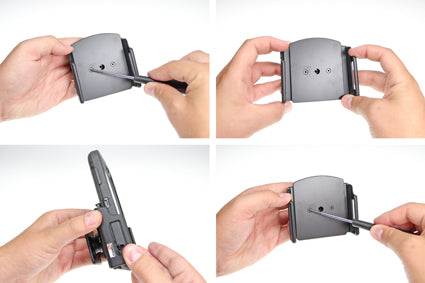 Brodit Verstelbare Houder 511484 — Passive holder with tilt swivel