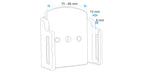 Brodit Toestelhouder 511688 voor Apple iPhone 8 Plus