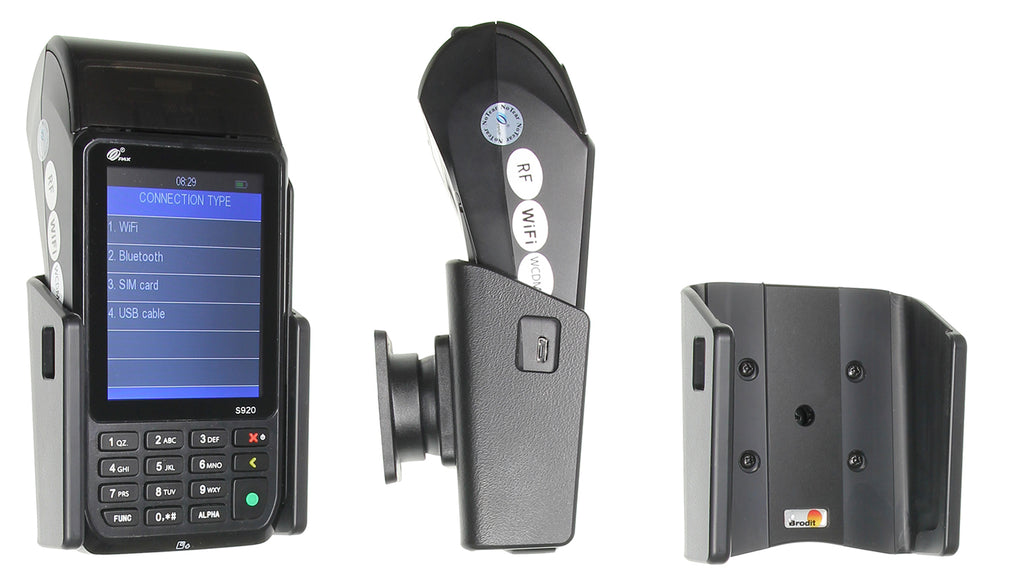 Brodit Verstelbare Houder 511931 voor myPOS s920