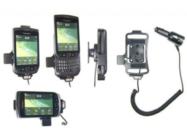 BlackBerry Torch 9800 Actieve houder met 12/24V lader. Let op: Uitlopend artikel, Kan niet retour! - Default Title