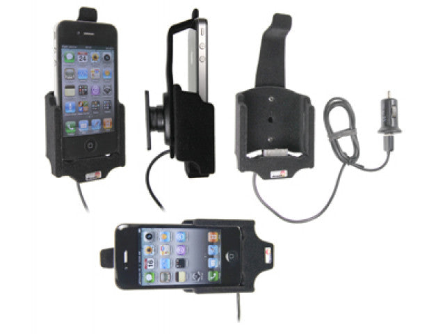 Apple iPhone 4/4S Actieve houder. Met slot en 12V USB Let op: Uitlopend artikel, Kan niet retour! - Default Title