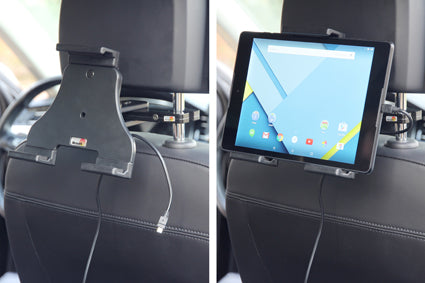 Brodit Verstelbare Houder 521941 — Active holder with USB-cable and cig-plug adapter