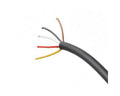 Meer aderige kabel 5x 1.0mm2 50mtr rol, buitenhuls zwart, buiten diameter 7.0mm2