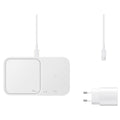 Lader wireless Samsung EP-P5400TWBEGEU duo/charger wit (Qi)