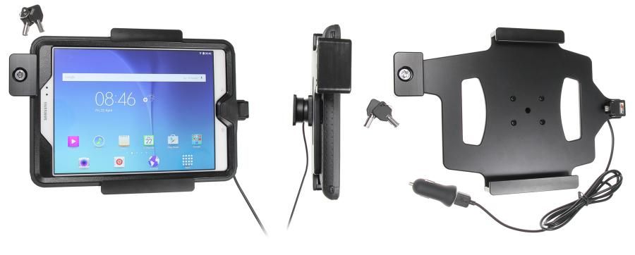 Brodit h/l Sam.Gal.Tab A 9.7 USB sig.plug LOCK-Otterbox