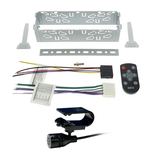1-Din Retro 300 DAB+/BT MP3 USB  RDS Silver - afbeelding 3