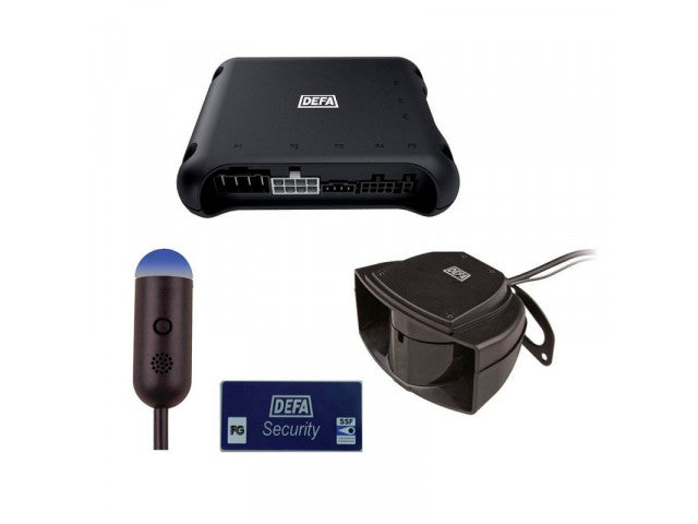 DEFA alarmsysteem DVS90R  klasse 2 MET autorisatie handzenders en Hellingshoek sensor (Klasse 3)