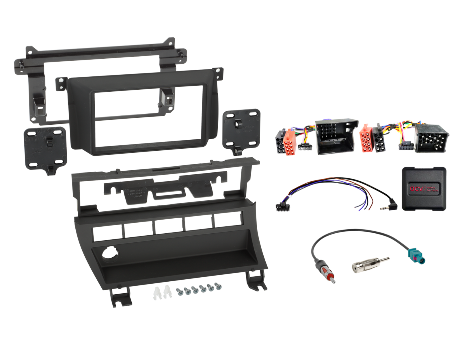 2-DIN Kit BMW 3series(E46) 07/1998-02/2007 SWC/antenna