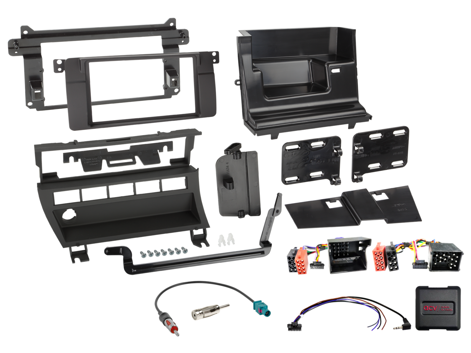 2-DIN Kit BMW 3series(E46) 07/1998-02/2007 SWC/antenna