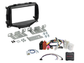2-DIN kit Citroën C1/Peugeot 108/Toyota Aygo - Kleur : piano Zwart