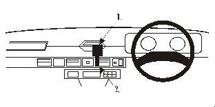 Brodit ProClip 651567 voor Land Rover Range Rover