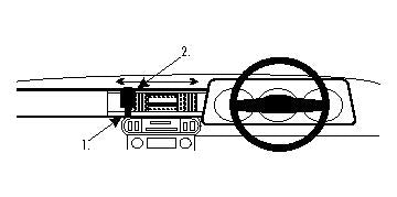 Brodit ProClip 651576 voor Jaguar XJS