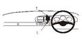 Brodit ProClip 651580 voor Porsche 968